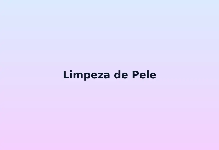 Limpeza de Pele Premium