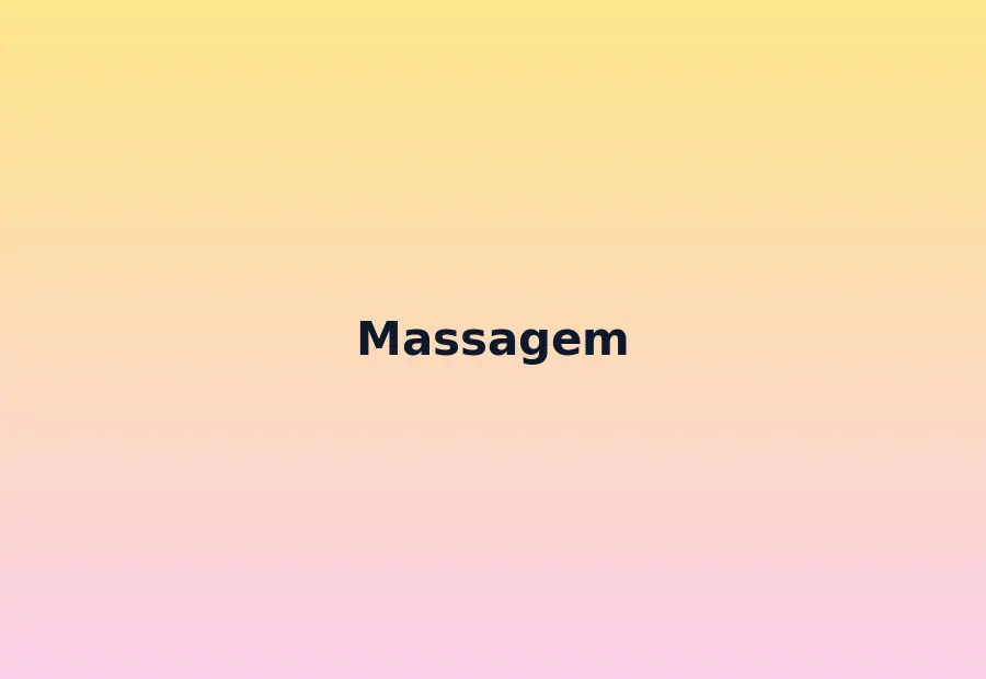 Massagem Relaxante 50min